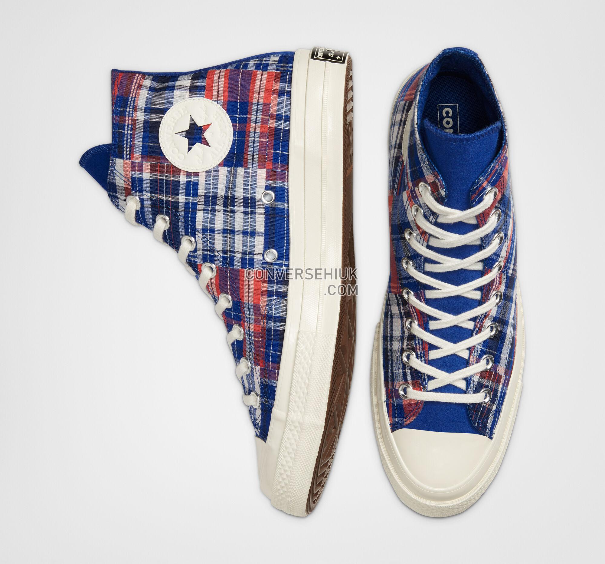 Converse Twisted Prep Chuck 70 Rush Blue/University Red 166849C Shoes