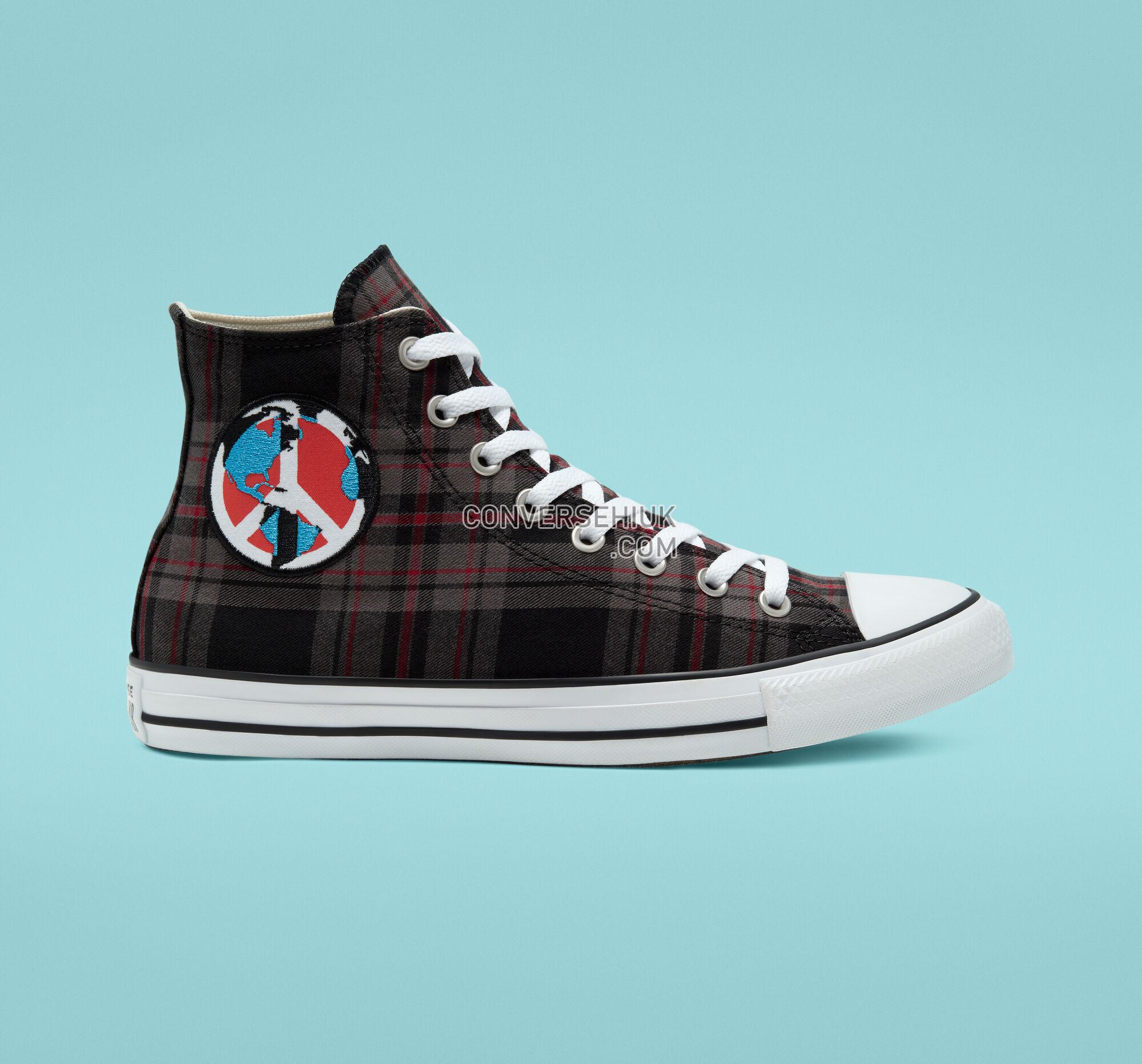 Converse Plaid Chuck Taylor All Star Brown/White/Black 167415F Shoes