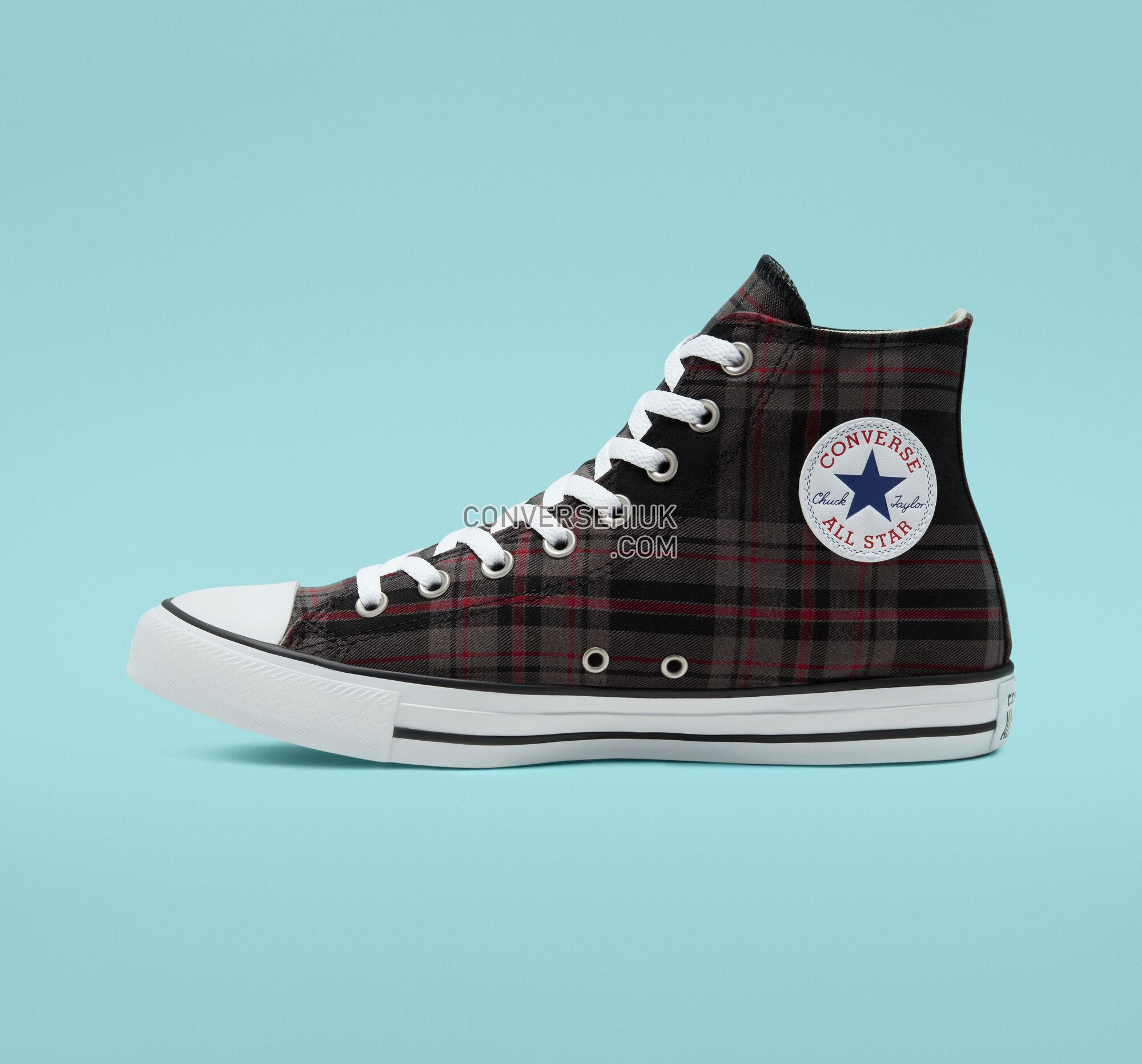 Converse Plaid Chuck Taylor All Star Brown/White/Black 167415F Shoes