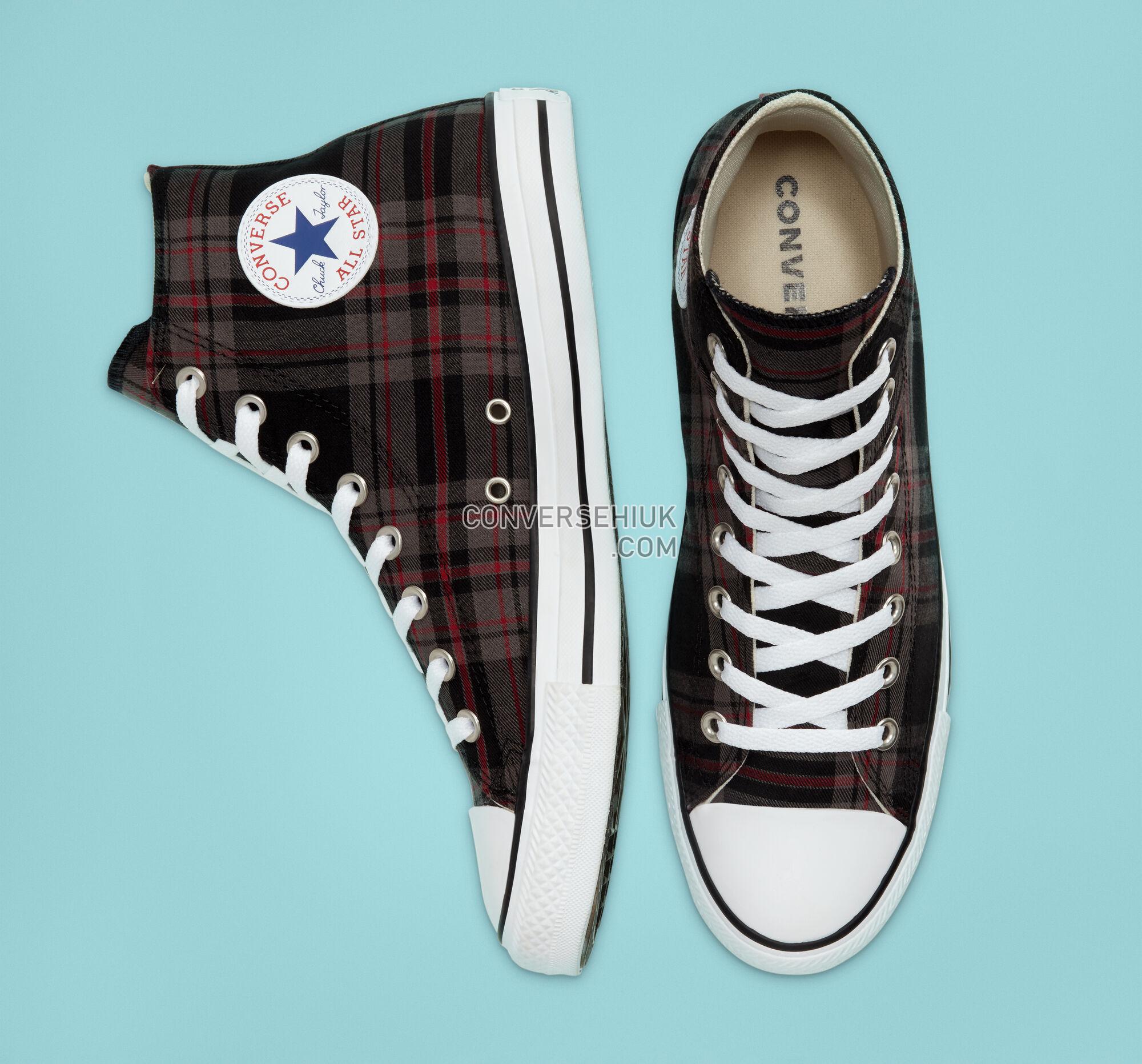 Converse Plaid Chuck Taylor All Star Brown/White/Black 167415F Shoes