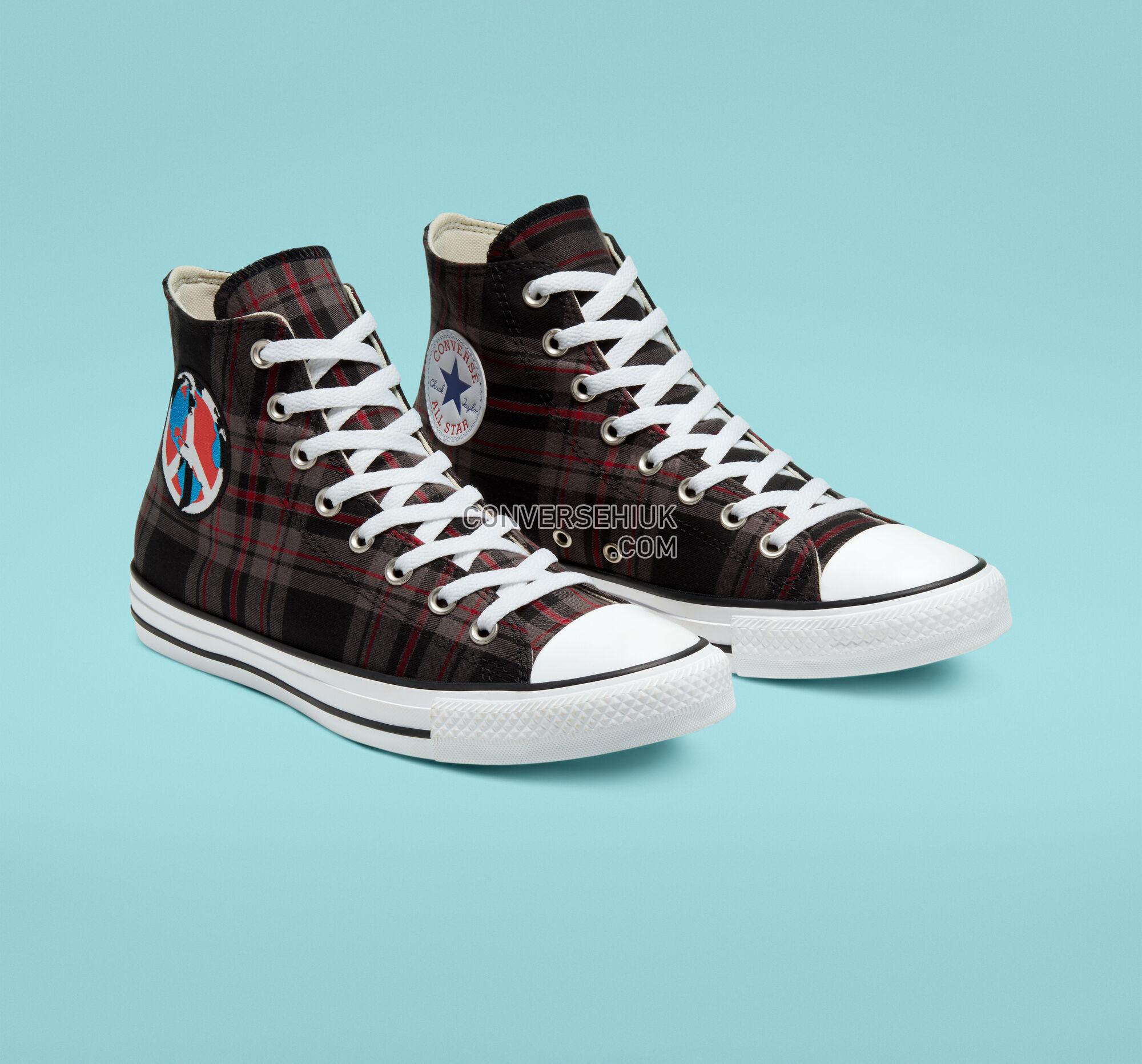 Converse Plaid Chuck Taylor All Star Brown/White/Black 167415F Shoes