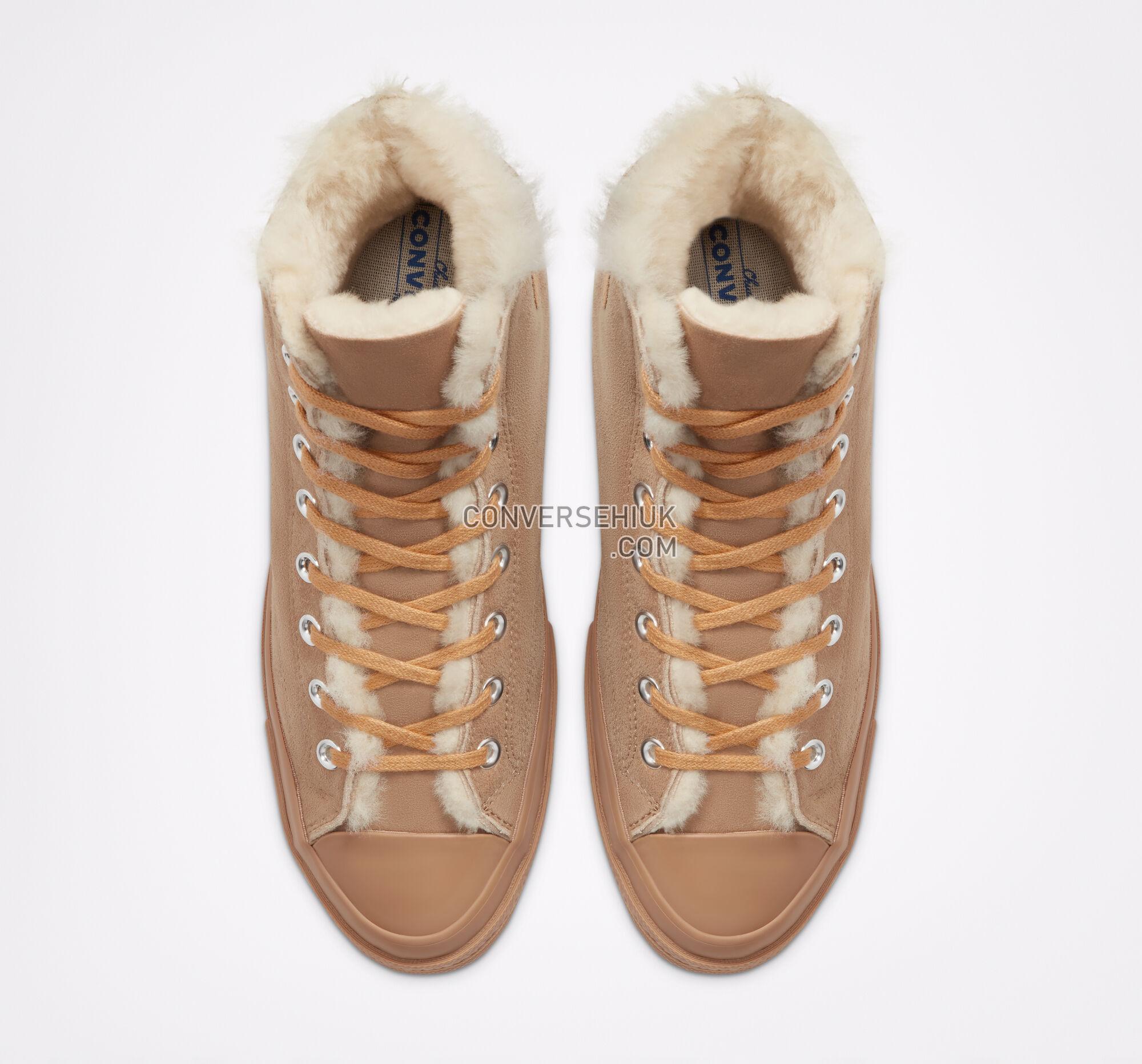 Converse Shearling Chuck 70 Iced Coffee/Iced Coffee 166318C Shoes