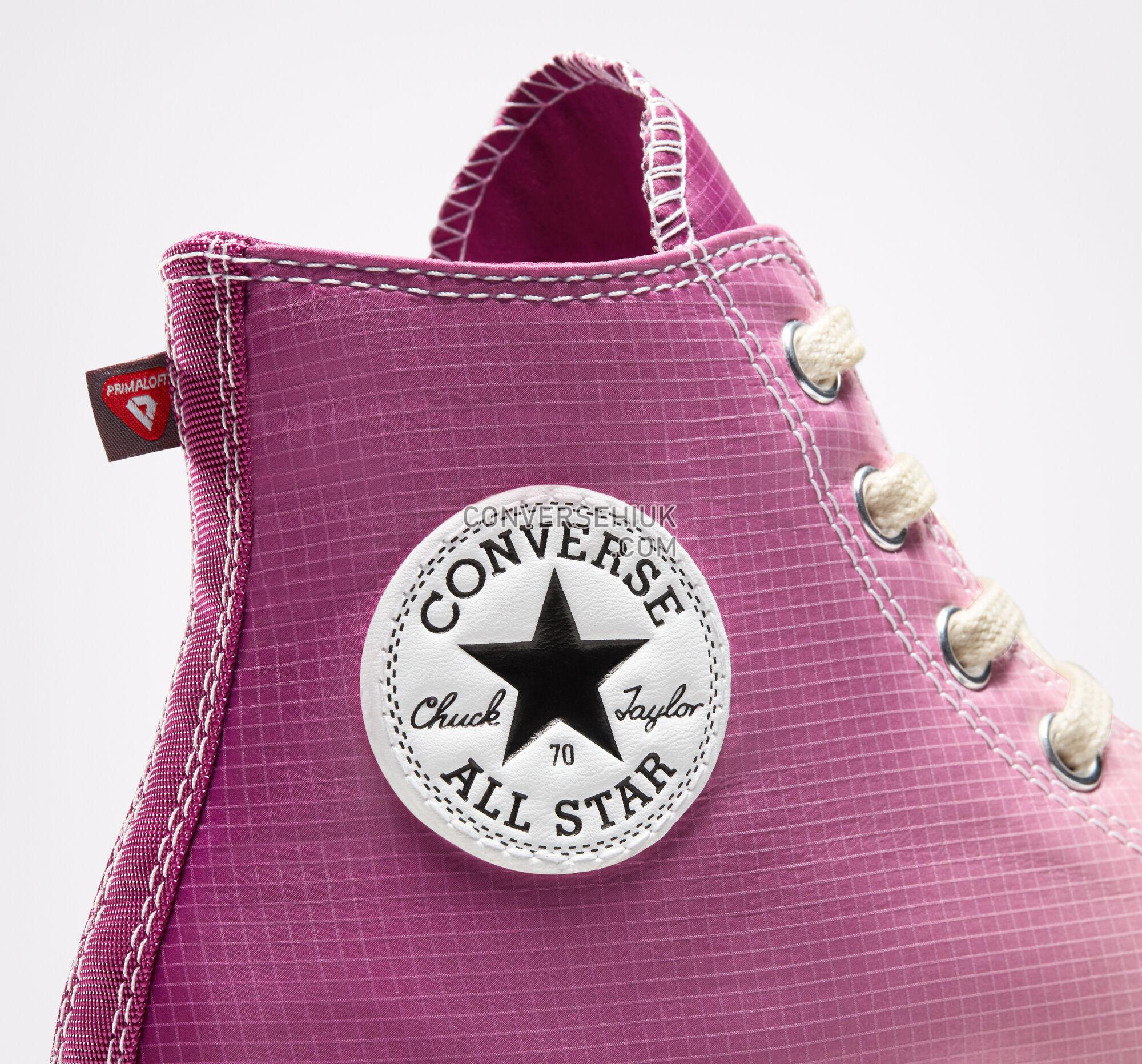 Converse Primaloft Chuck 70 Rose Maroon/Naples Yellow 168111C Shoes