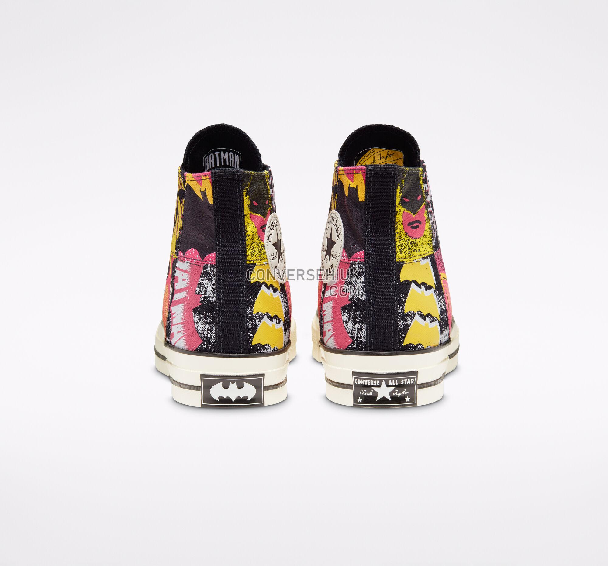 Converse x Batman Chuck 70 Black/Hot Pink/Egret 167317C Shoes