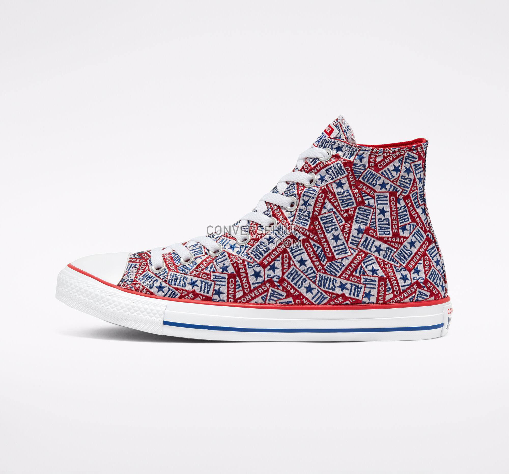 Converse Logo Play Chuck Taylor All Star University Red/White/Rush Blue 166828F Shoes