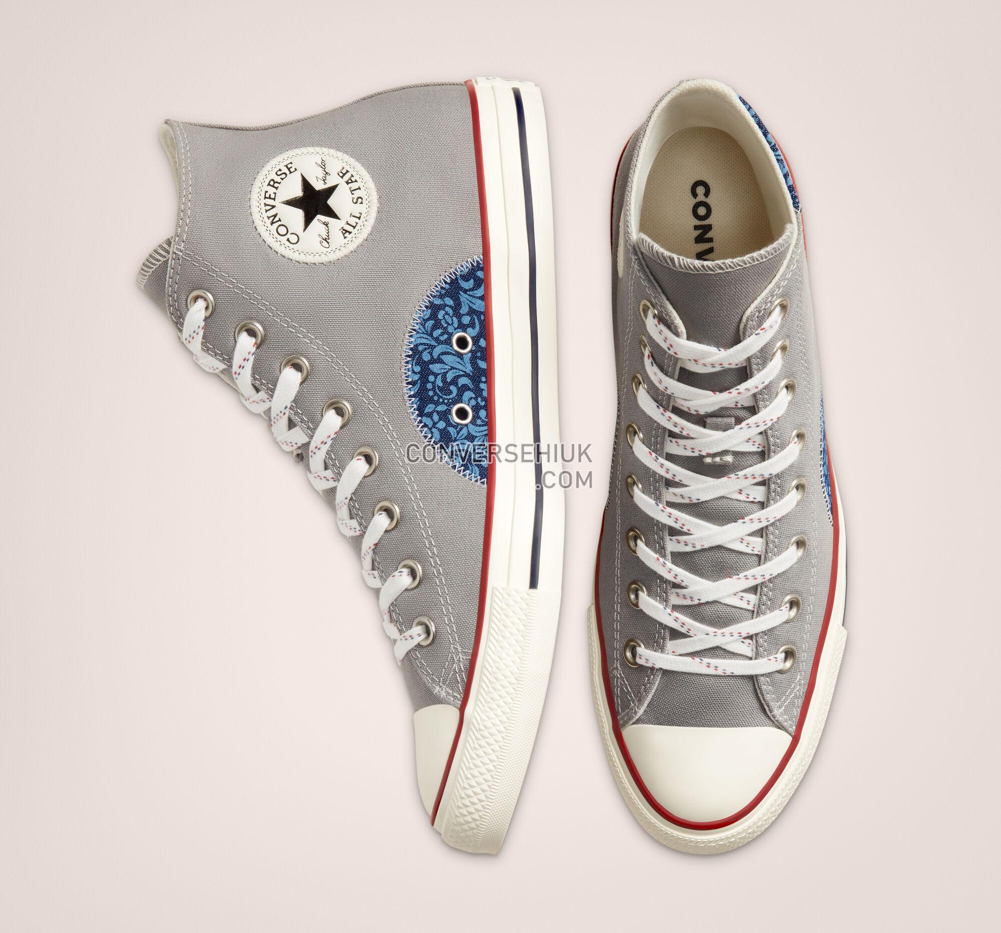 Converse Floral Chuck Taylor All Star Dolphin/Obsidian/Egret 168039F Shoes