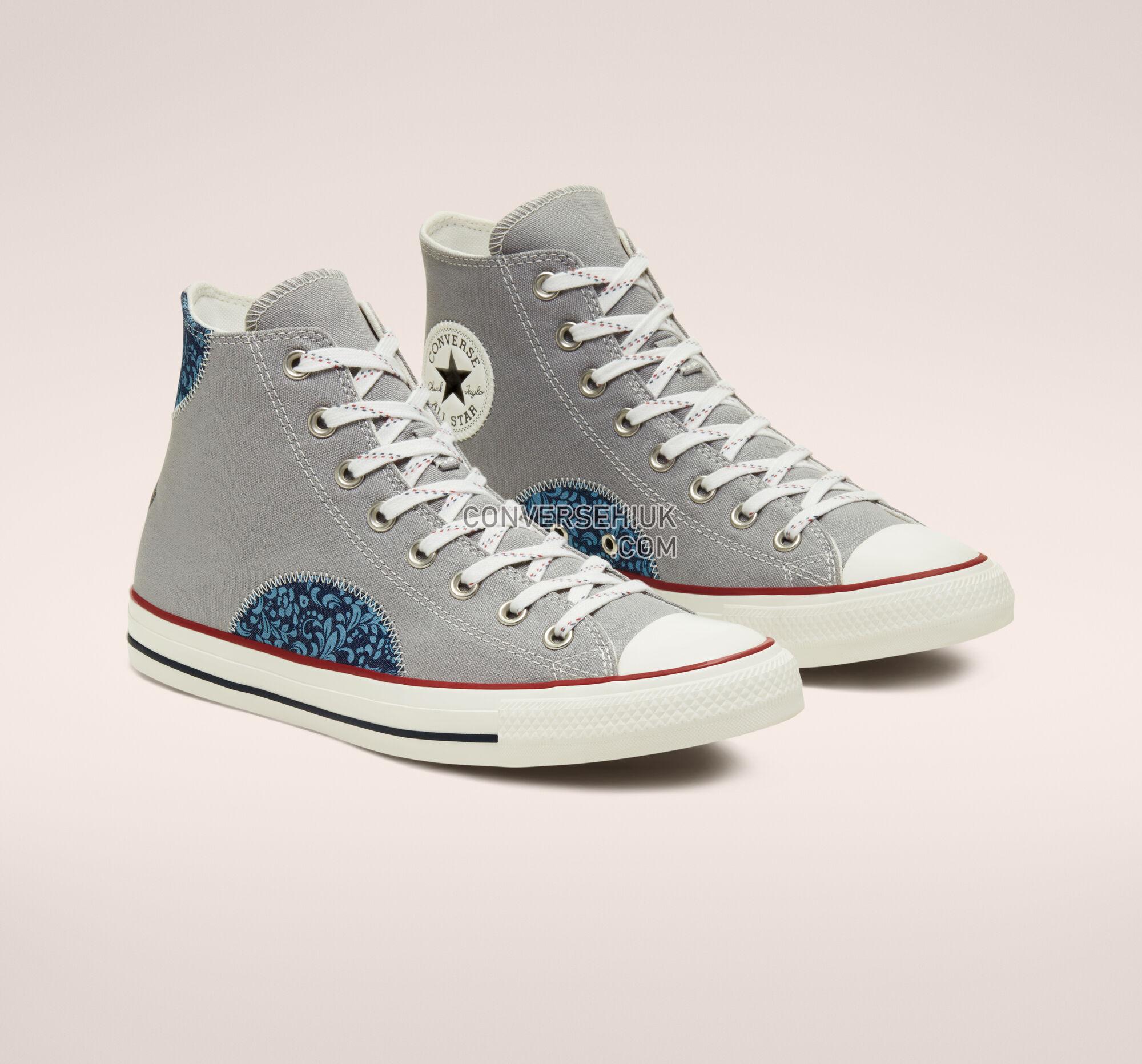 Converse Floral Chuck Taylor All Star Dolphin/Obsidian/Egret 168039F Shoes