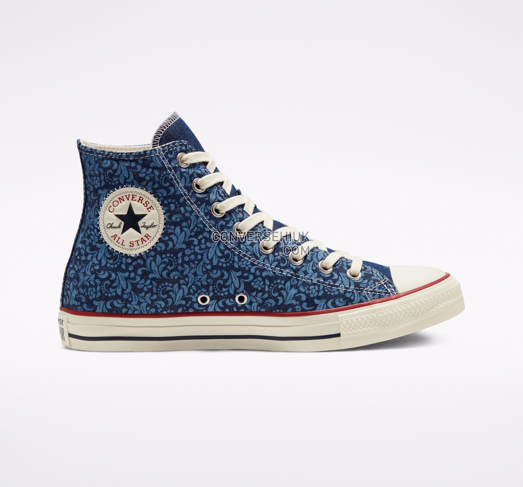 Converse Floral Chuck Taylor All Star Obsidian/Egret/Obsidian 168038F Shoes