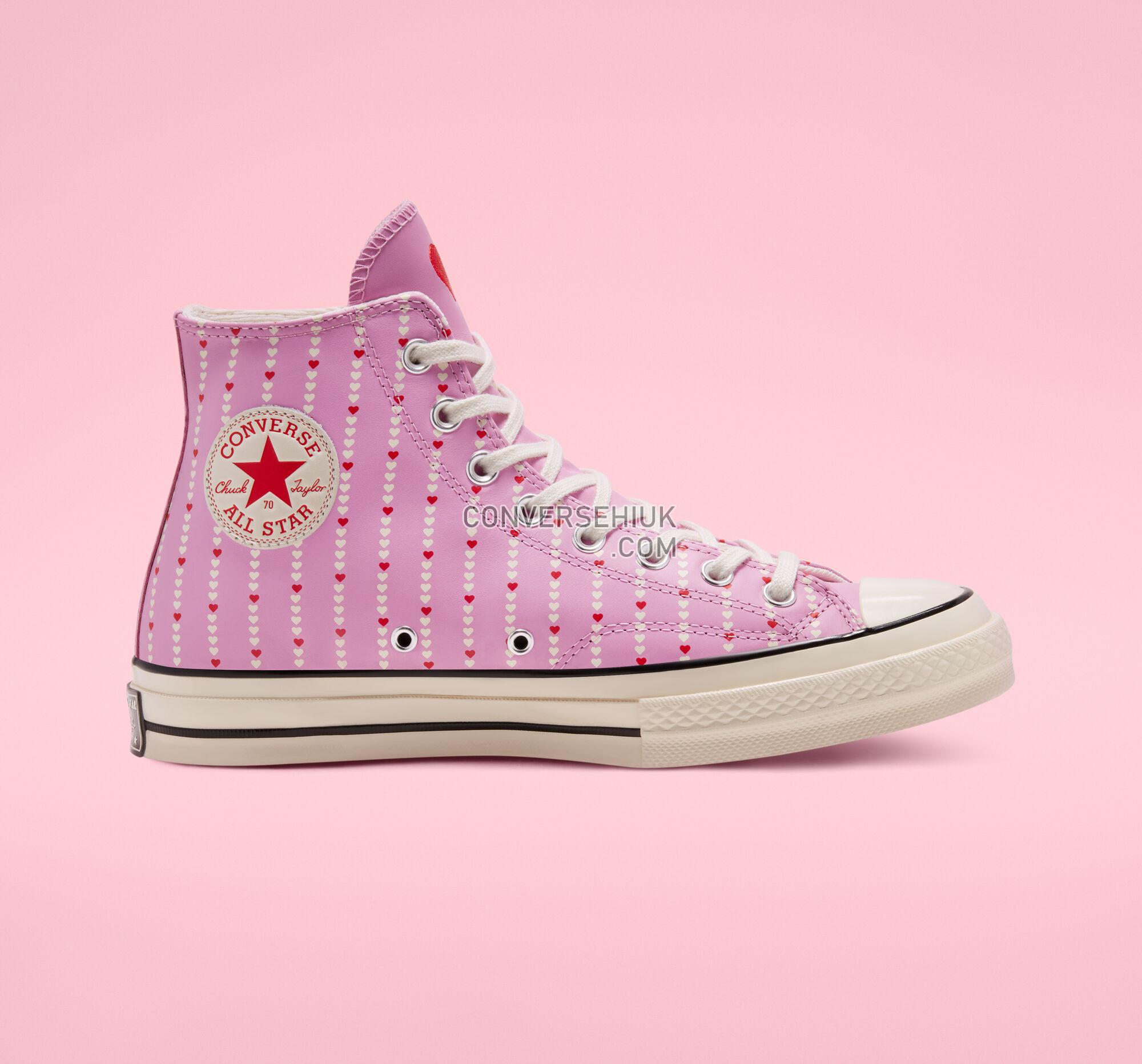 Converse Love Fearlessly Chuck 70 Peony Pink/Egret/Black 167345C Shoes