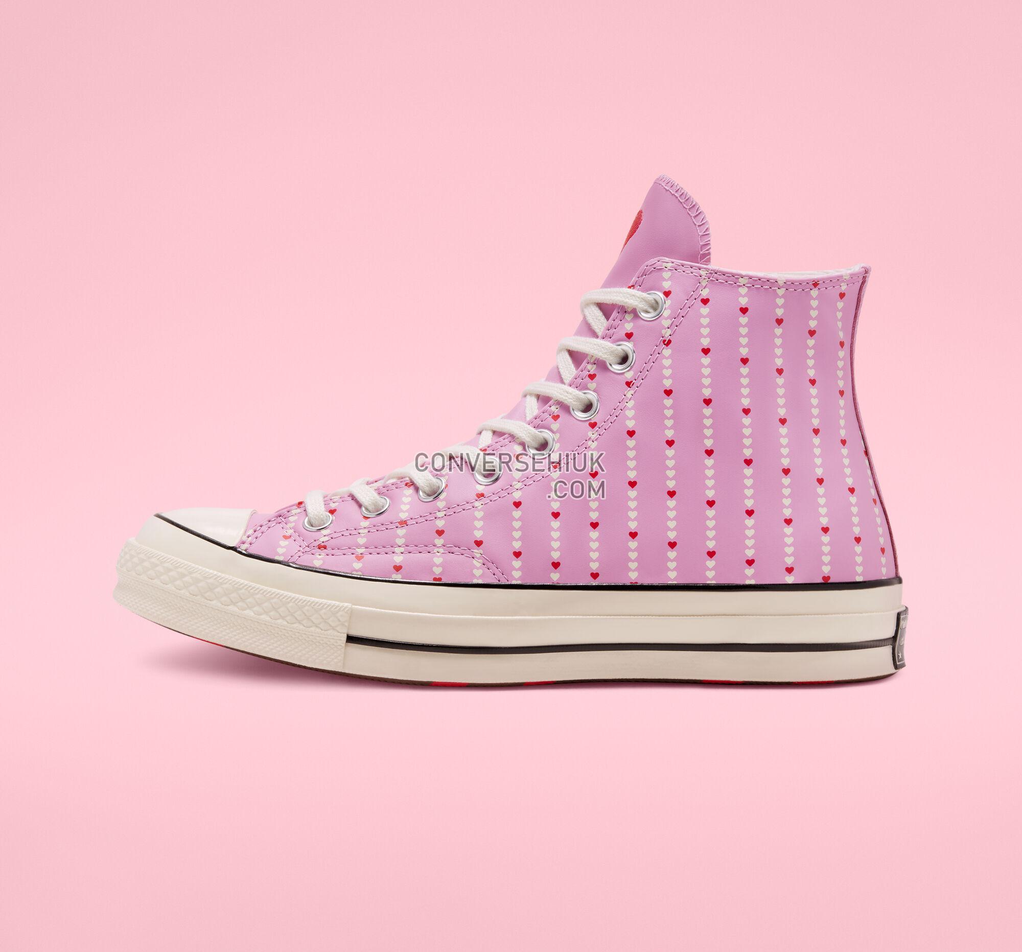 Converse Love Fearlessly Chuck 70 Peony Pink/Egret/Black 167345C Shoes