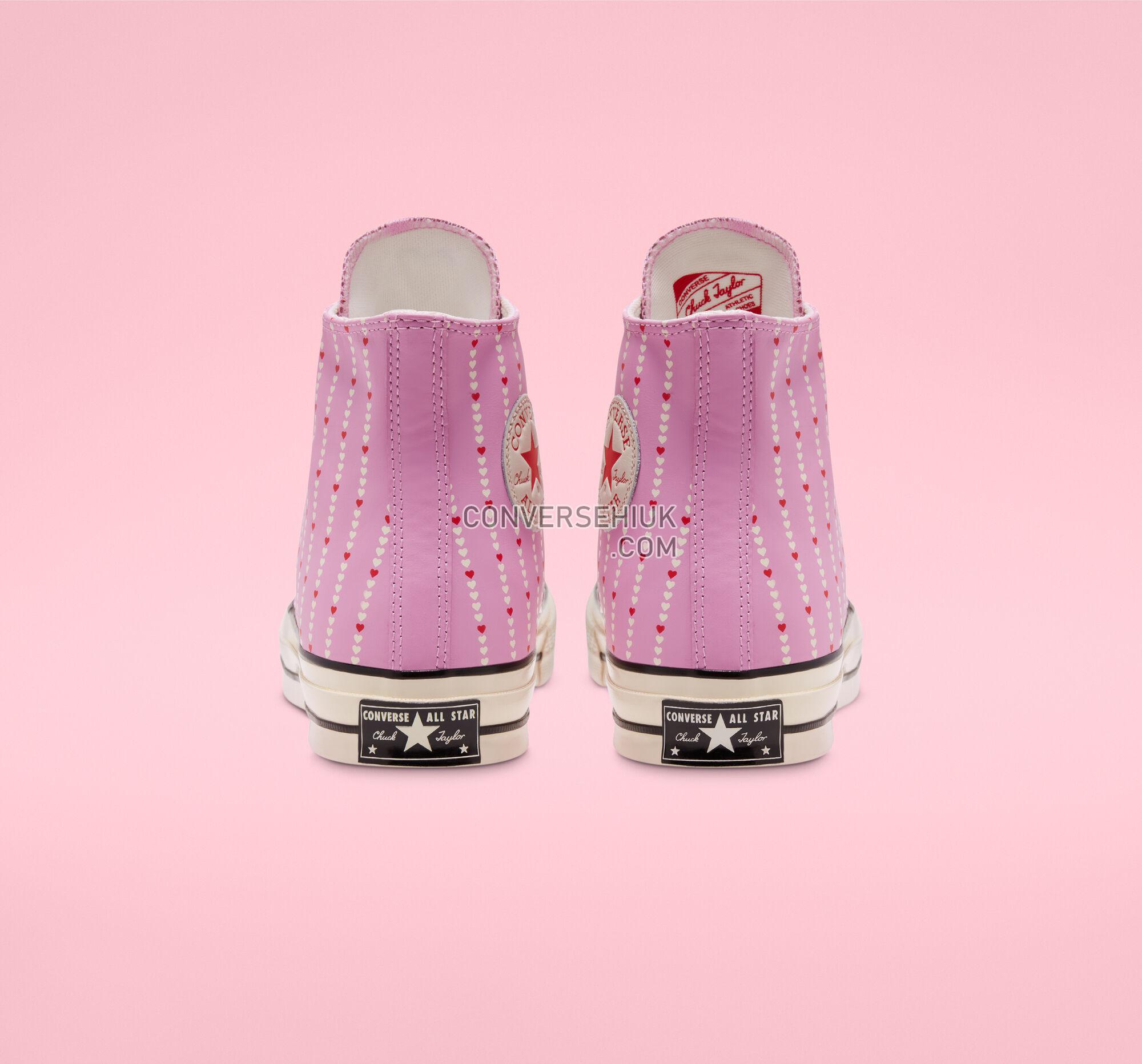 Converse Love Fearlessly Chuck 70 Peony Pink/Egret/Black 167345C Shoes