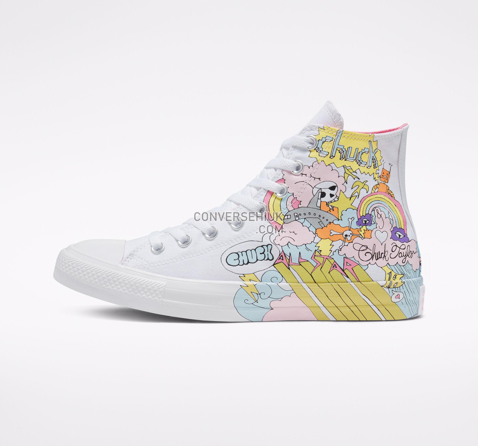 Converse Notebook Print Chuck Taylor All Star White/Multi/White 166562C Shoes