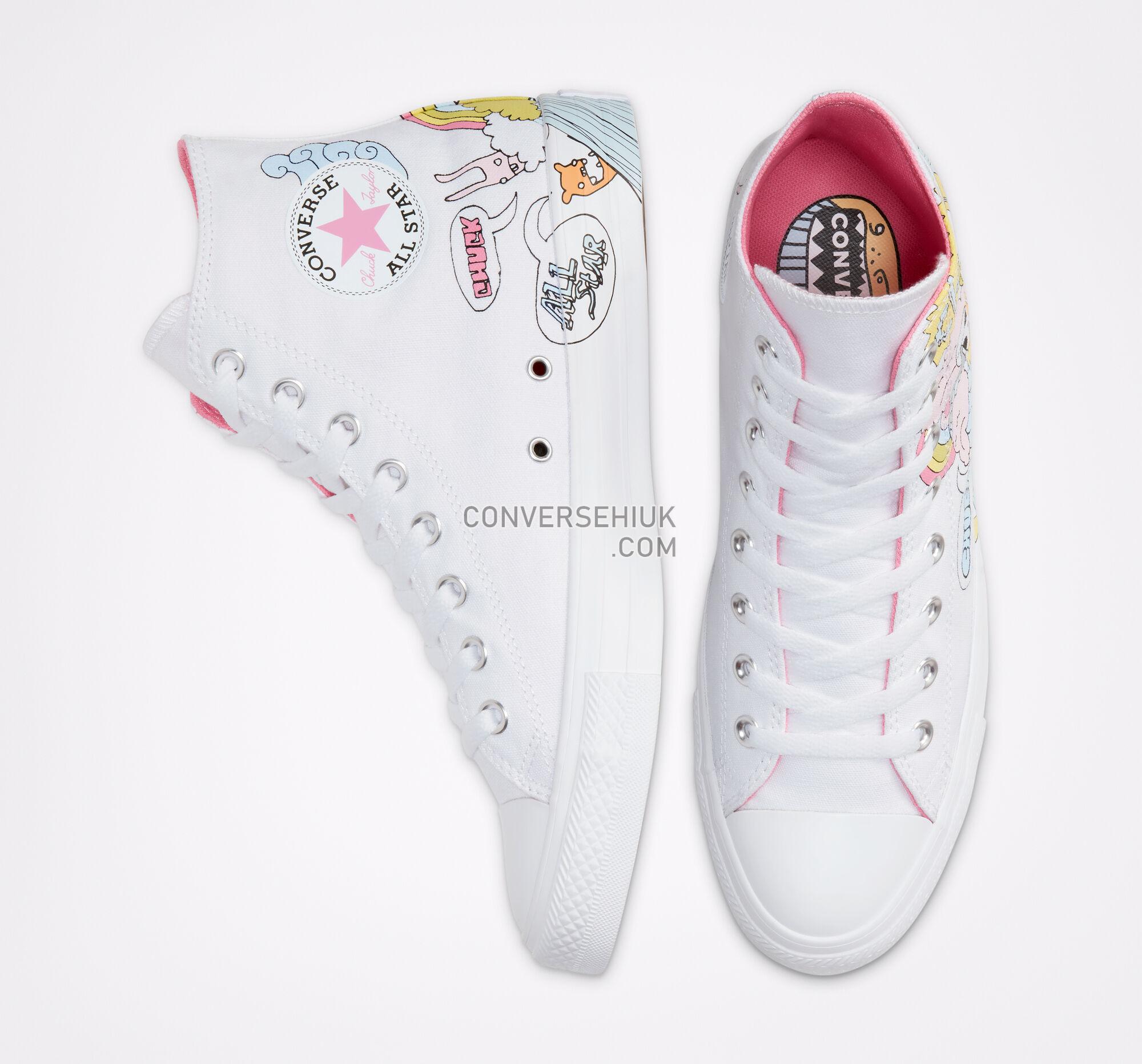 Converse Notebook Print Chuck Taylor All Star White/Multi/White 166562C Shoes