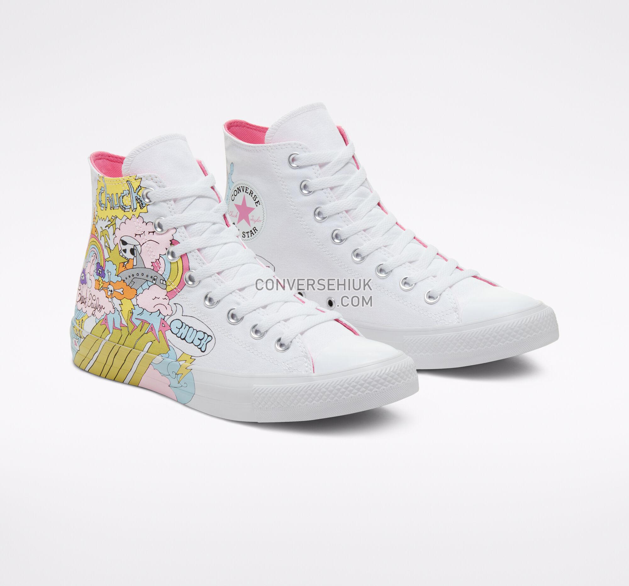 Converse Notebook Print Chuck Taylor All Star White/Multi/White 166562C Shoes