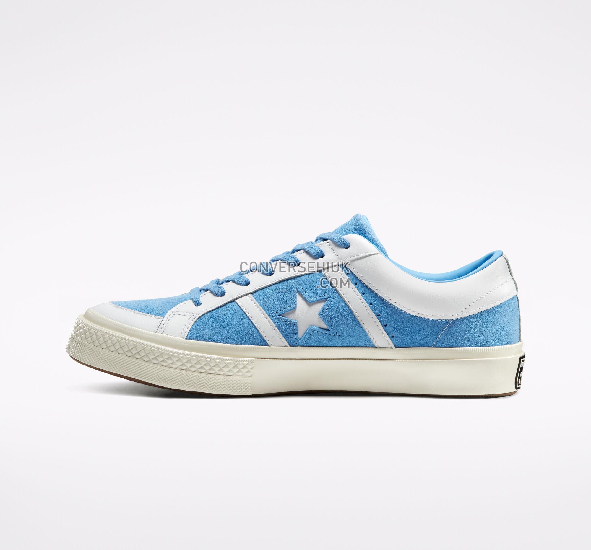 Converse Collegiate Suede One Star Academy Bright Blue/White/Egret 167134C Shoes