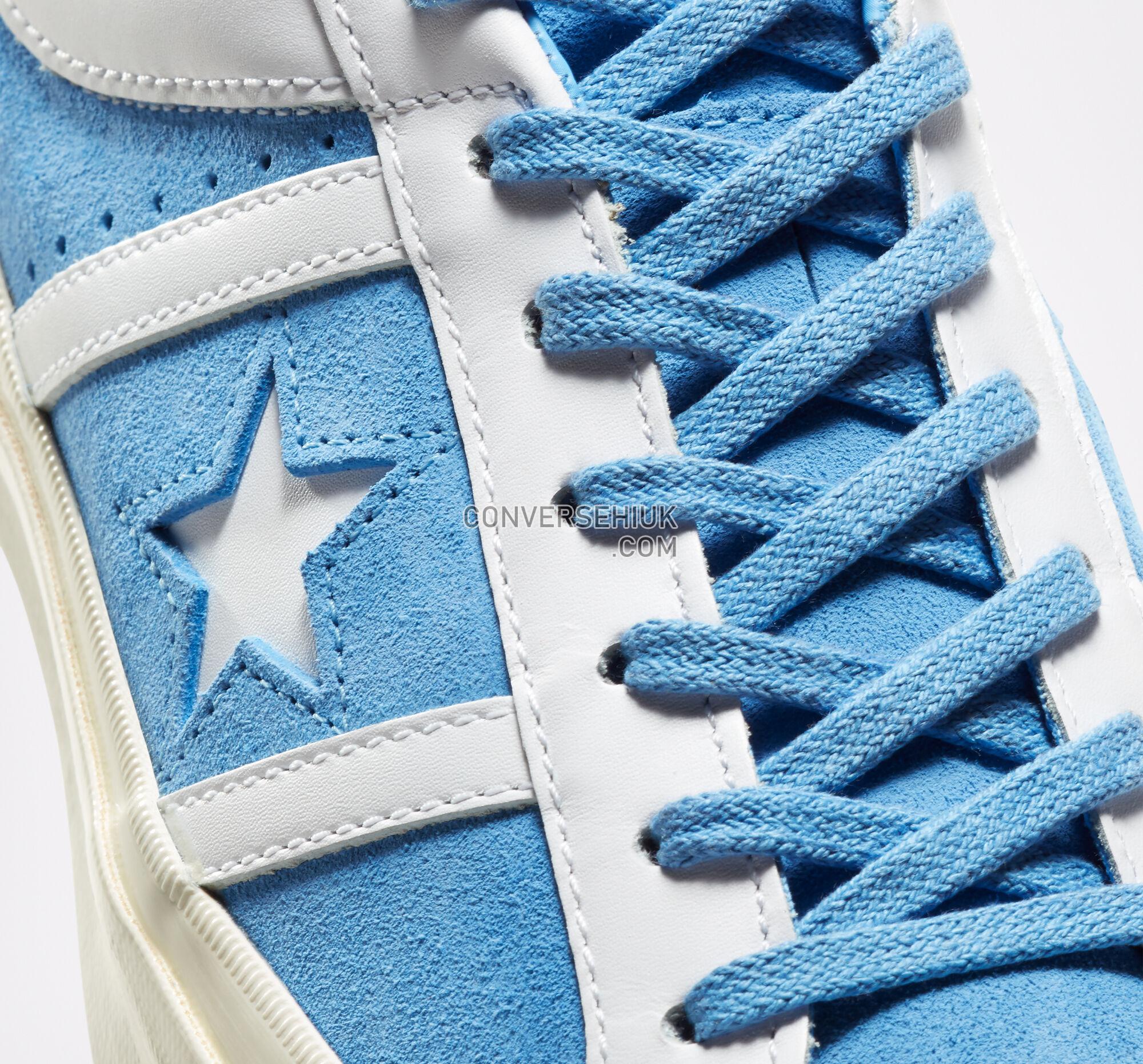 Converse Collegiate Suede One Star Academy Bright Blue/White/Egret 167134C Shoes