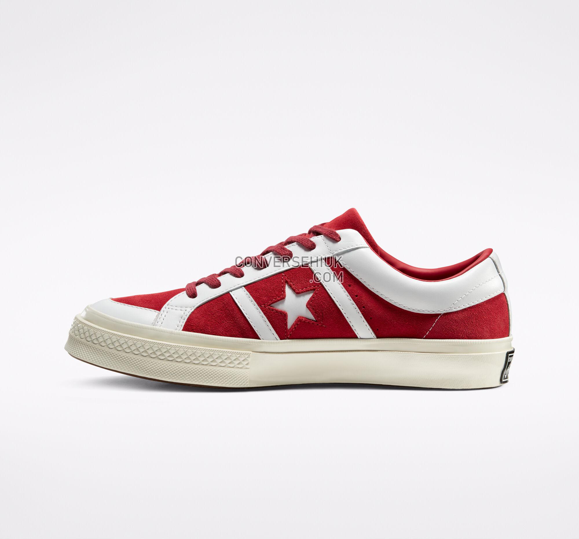 Converse Collegiate Suede One Star Academy Rumba Red/White/Egret 167135C Shoes