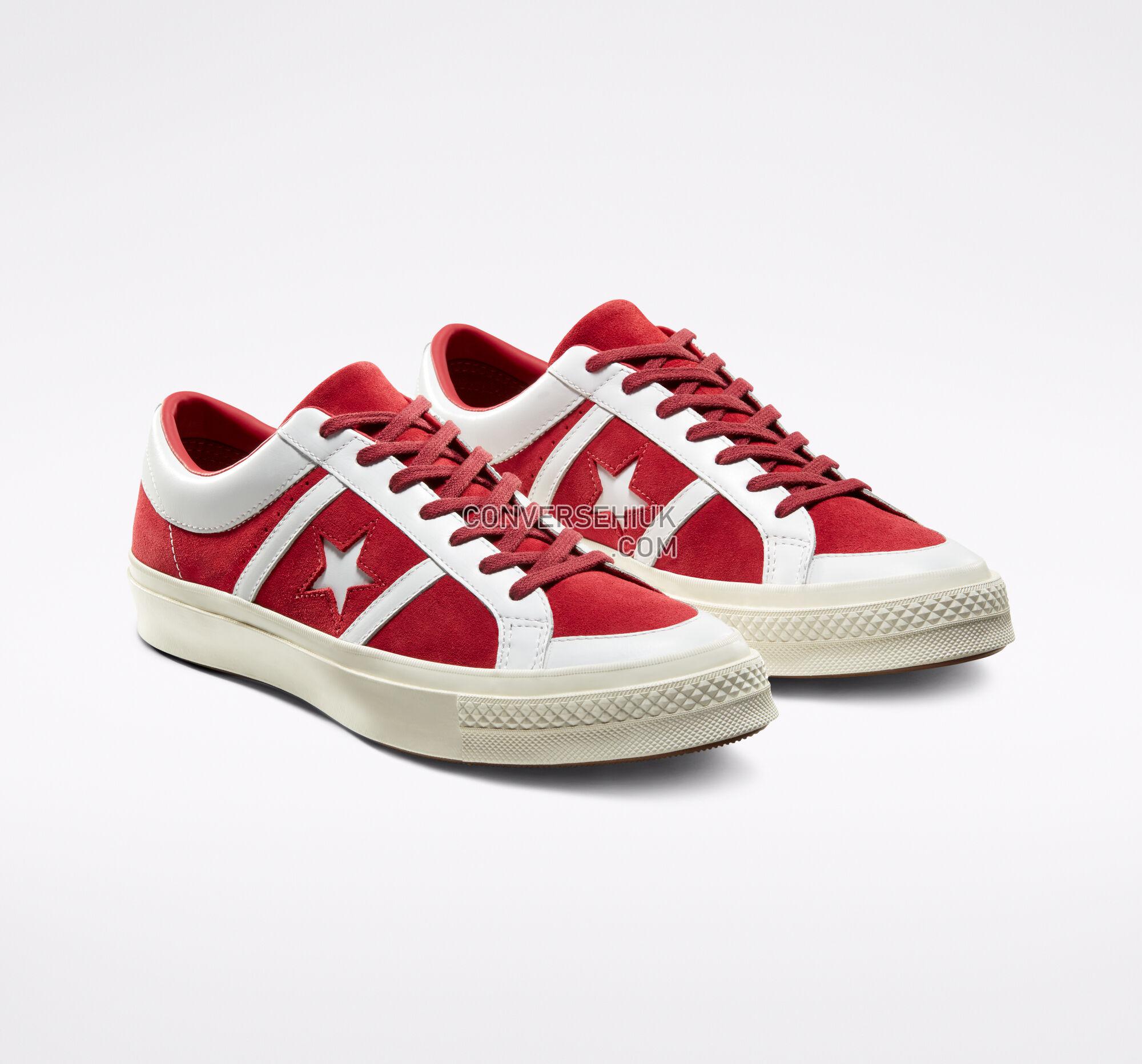 Converse Collegiate Suede One Star Academy Rumba Red/White/Egret 167135C Shoes