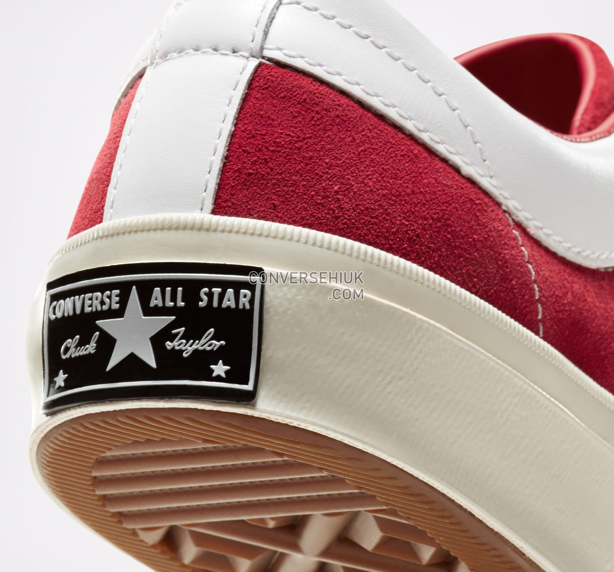 Converse Collegiate Suede One Star Academy Rumba Red/White/Egret 167135C Shoes