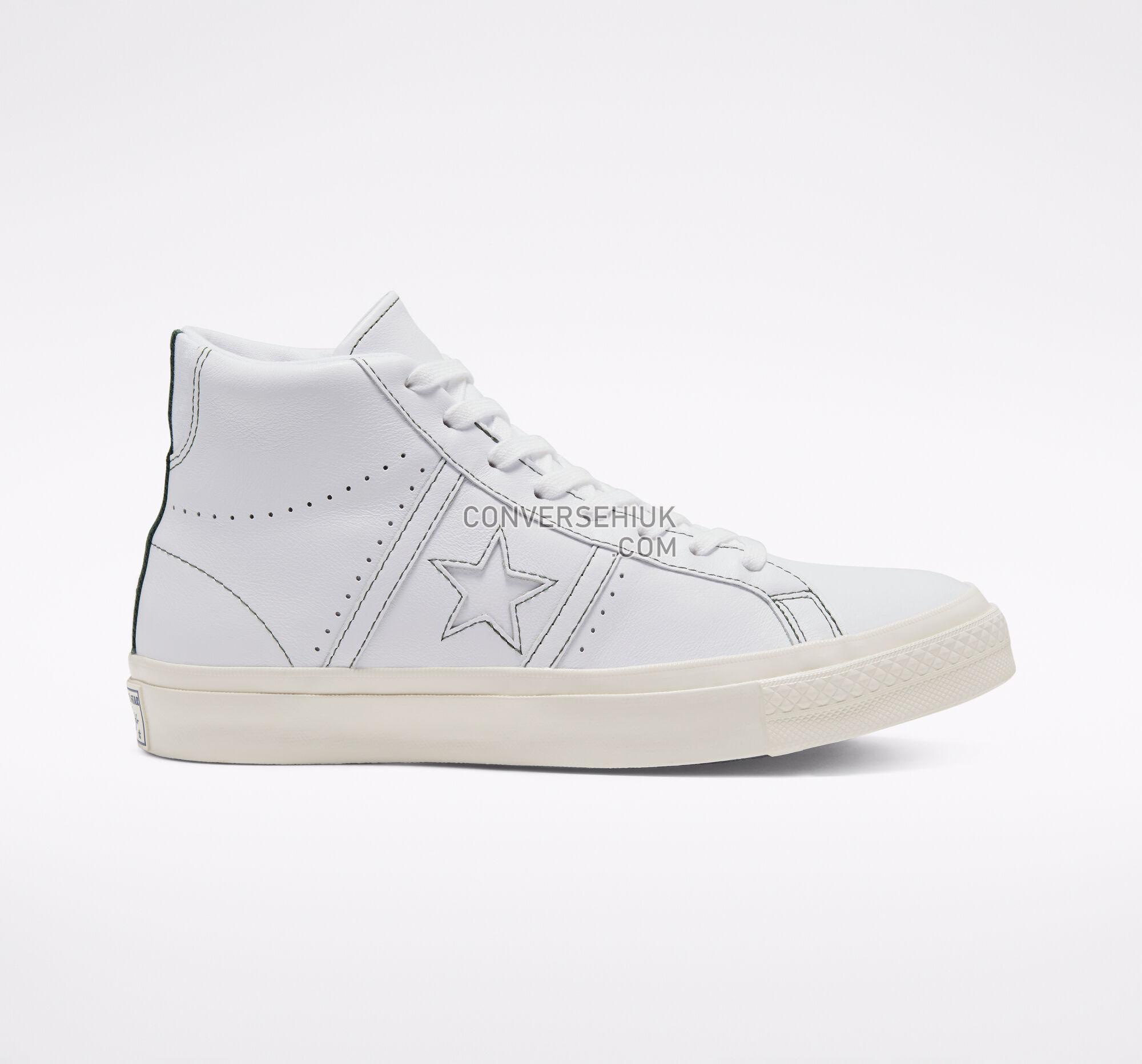 Converse One Star Academy Pro High Top White/Fir/Egret 167504C Shoes