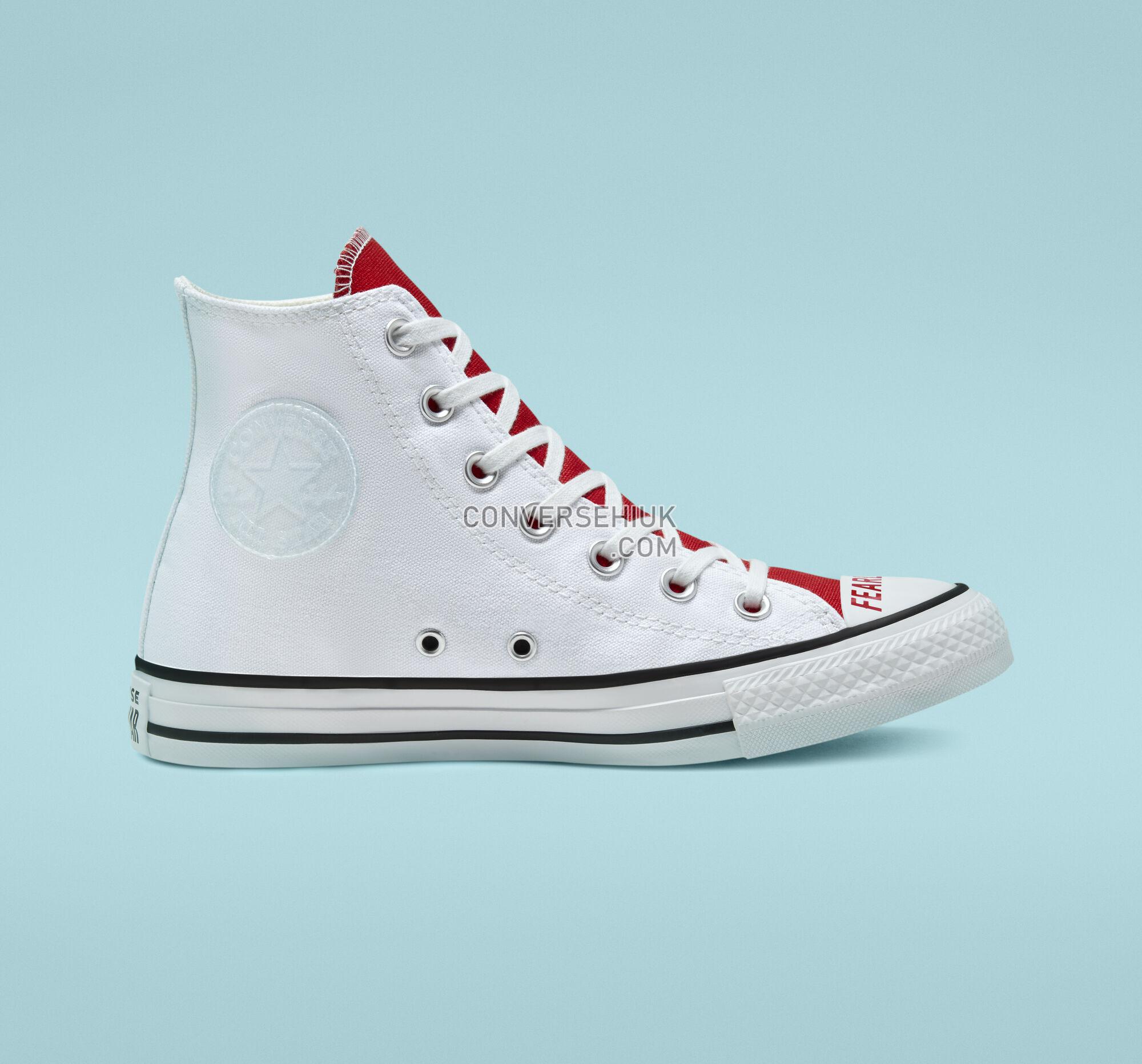 Converse Love Fearlessly Chuck Taylor All Star White/University Red/Black 567310F Shoes