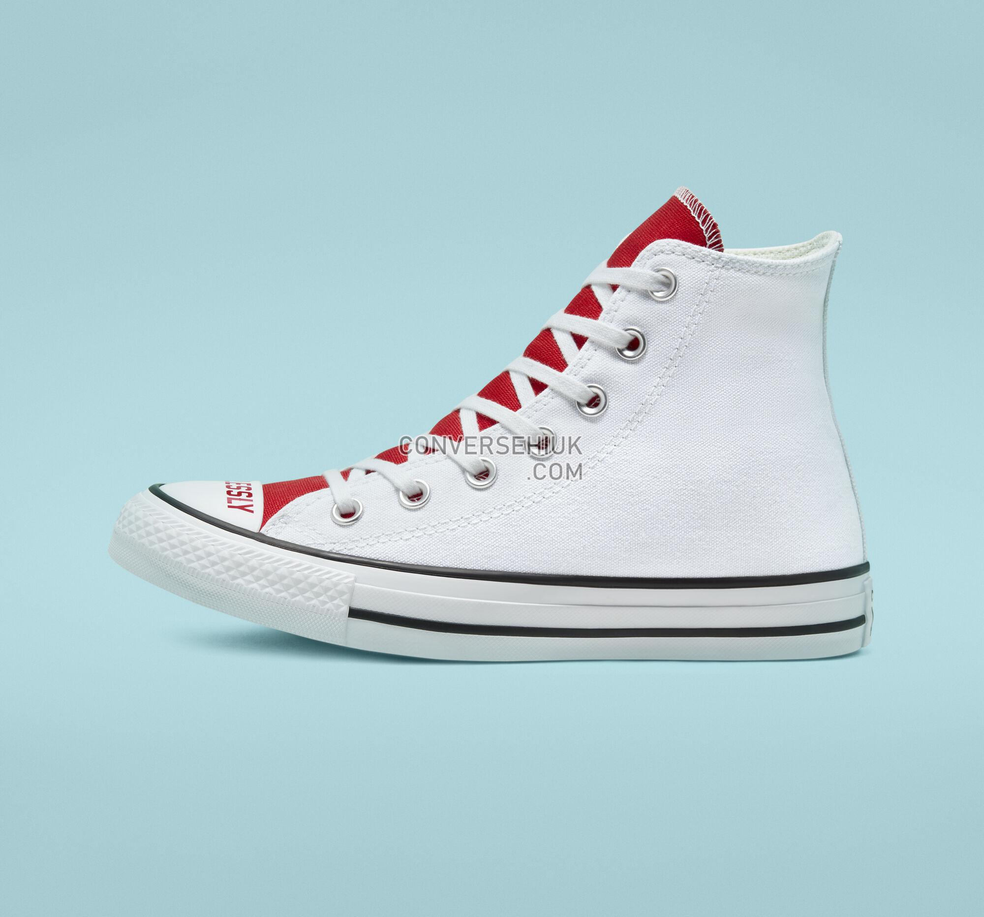 Converse Love Fearlessly Chuck Taylor All Star White/University Red/Black 567310F Shoes