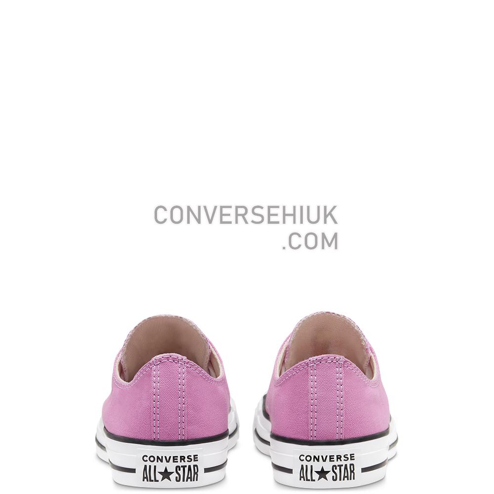 Converse Unisex Seasonal Colour Chuck Taylor All Star Low Top Peony Pink 166708C Shoes