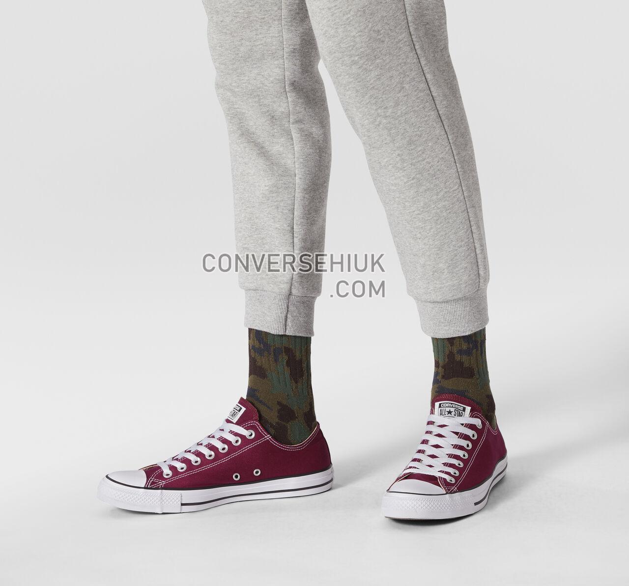 Converse Chuck Taylor All Star Low Top Maroon M9691 Shoes