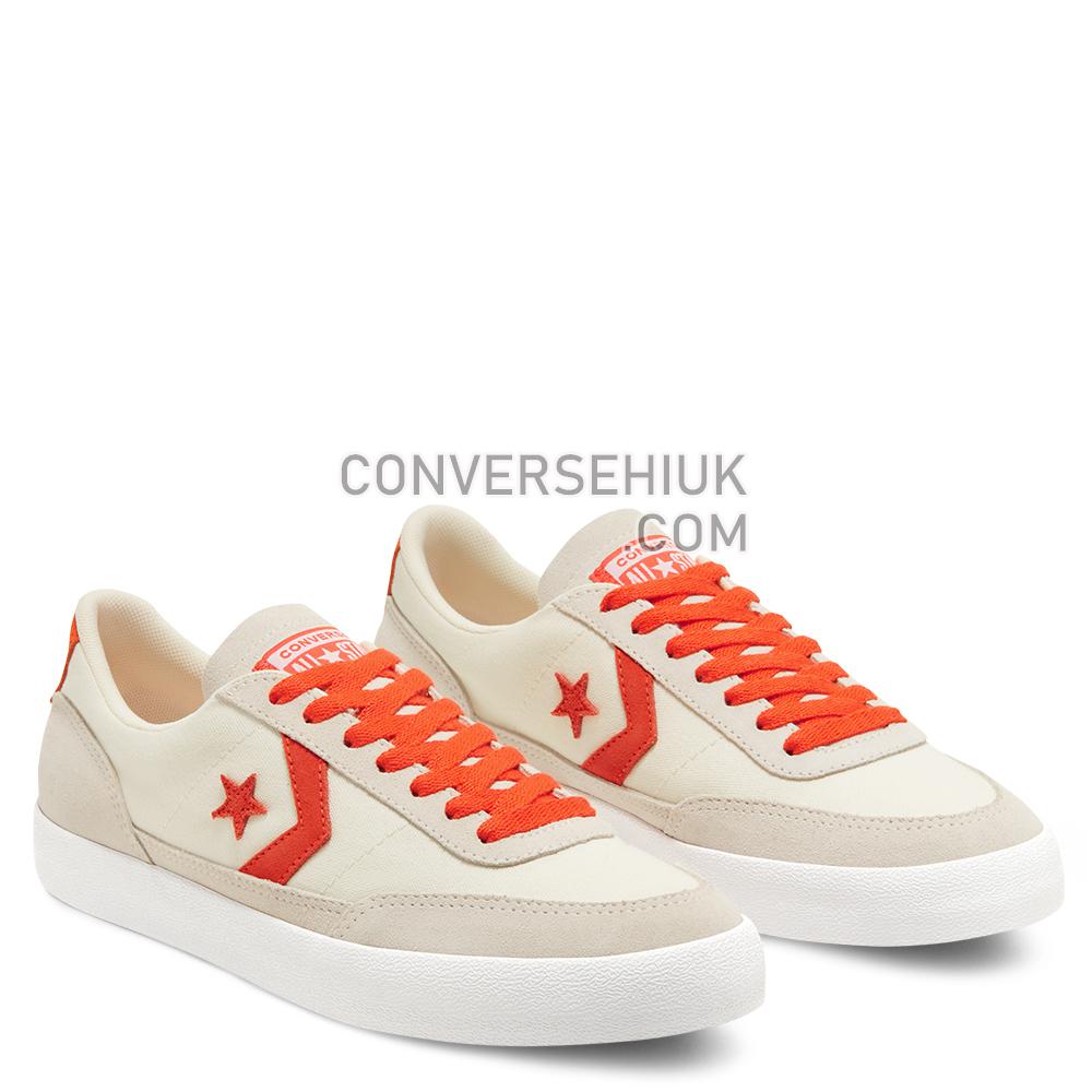 Converse Unisex Twisted Vacation Net Star Low Top Egret/bold Mandarin/white 167624C Shoes