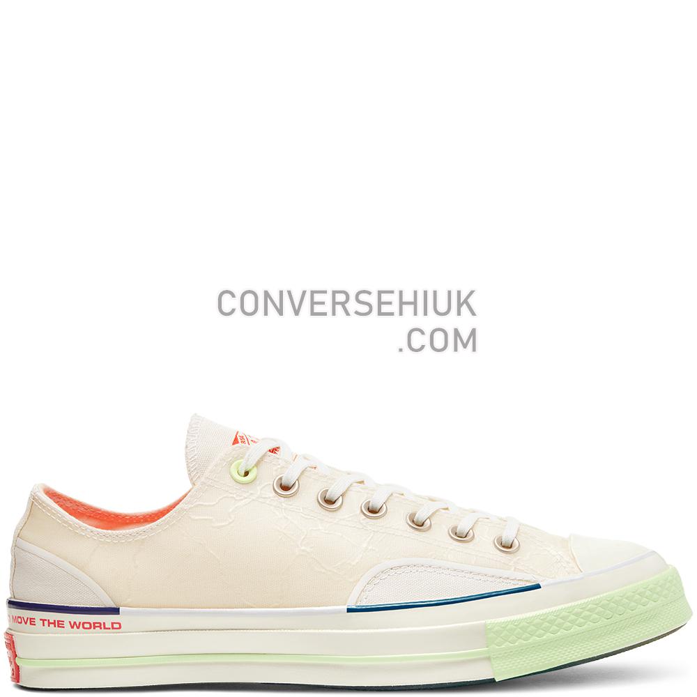 Converse x Pigalle Chuck 70 Low Top White/vast Grey/barely Volt 165748C Shoes