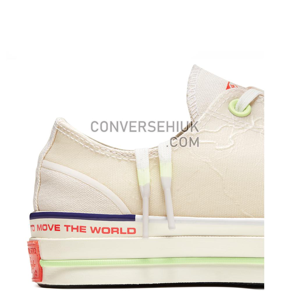 Converse x Pigalle Chuck 70 Low Top White/vast Grey/barely Volt 165748C Shoes