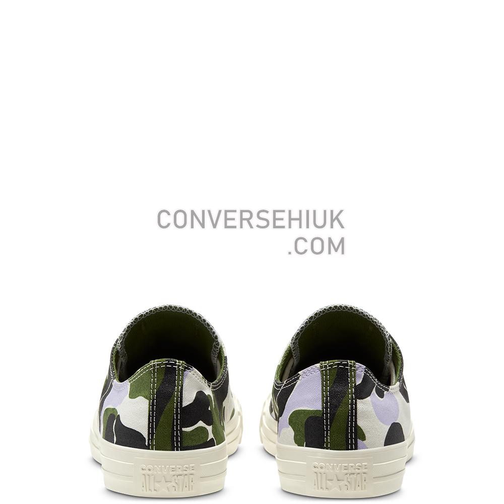 Converse Unisex Twisted Archive Prints Chuck Taylor All Star Low Top Egret/moonstone Violet 167632C Shoes