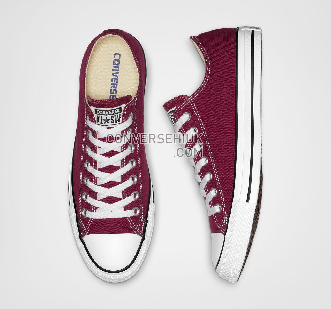 Converse Chuck Taylor All Star Low Top Maroon M9691 Shoes