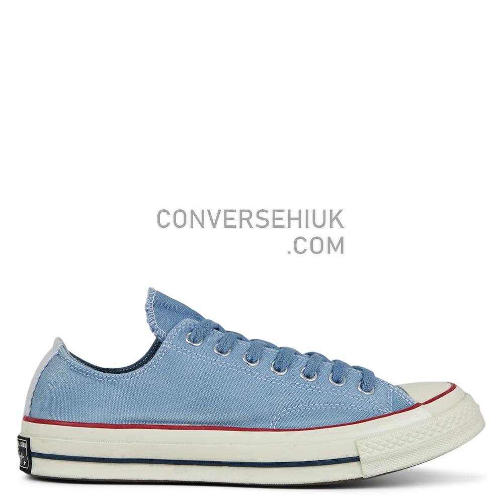 Converse Unisex Indigo Dyed Chuck 70 Low Top Indigo Dyed 167411C Shoes