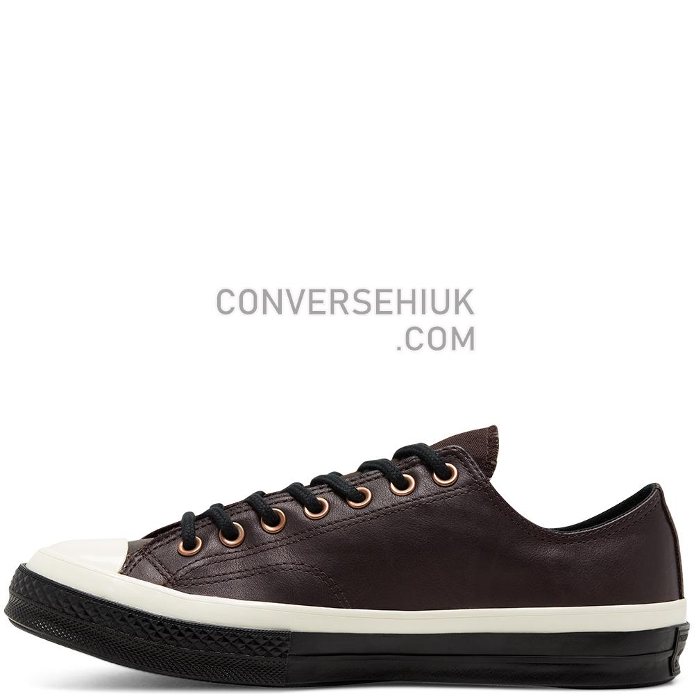 Converse Unisex GORE-TEX Leather Chuck 70 Low Top Velvet Brown/egret/black 165925C Shoes