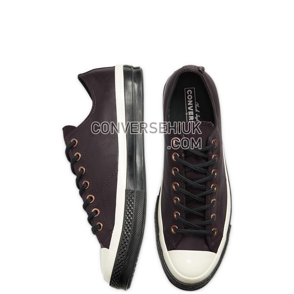 Converse Unisex GORE-TEX Leather Chuck 70 Low Top Velvet Brown/egret/black 165925C Shoes