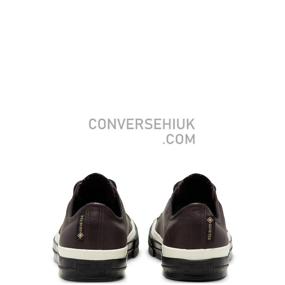 Converse Unisex GORE-TEX Leather Chuck 70 Low Top Velvet Brown/egret/black 165925C Shoes