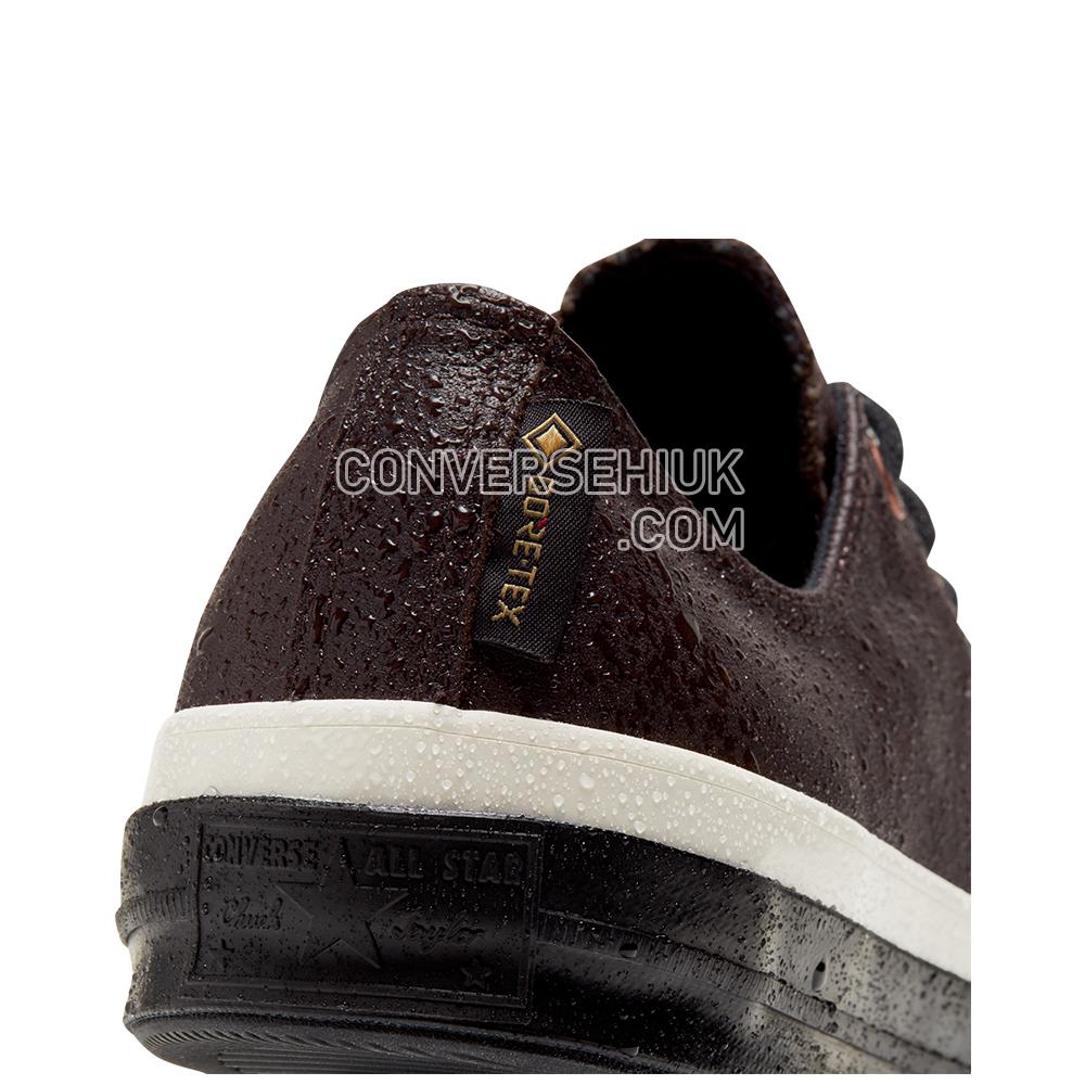 Converse Unisex GORE-TEX Leather Chuck 70 Low Top Velvet Brown/egret/black 165925C Shoes