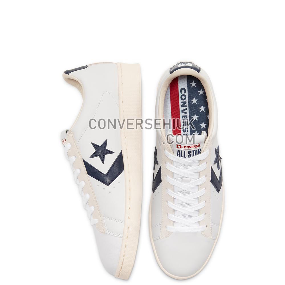 Converse Unisex Converse Pro Leather Low Top White/obsidian/egret 167969C Shoes