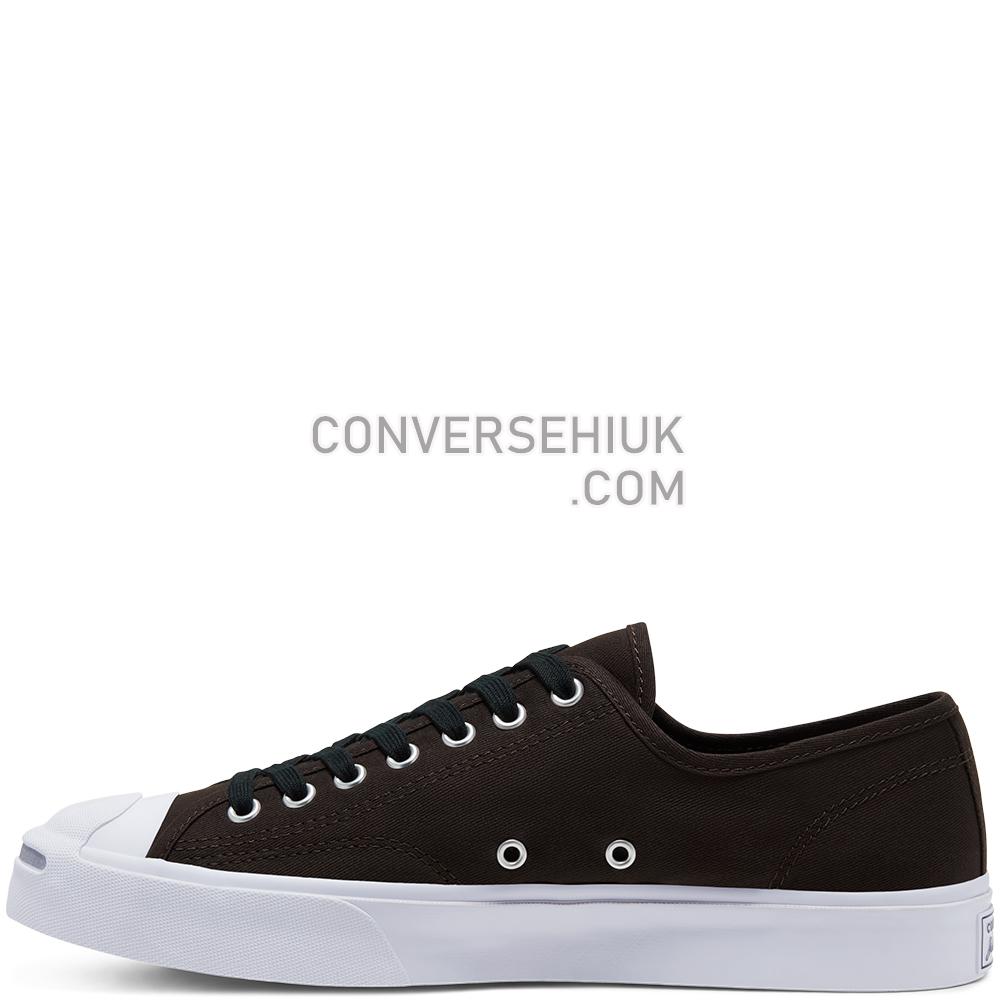 Converse Unisex Twill Reflective Design Jack Purcell Low Top Velvet Brown/black/white 165972C Shoes