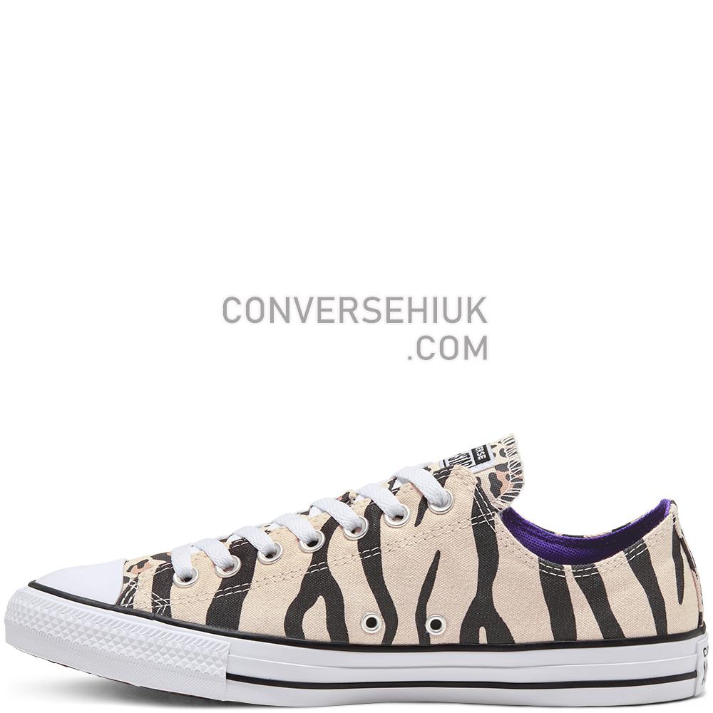 Converse Twisted Archive Prints Chuck Taylor All Star Low Top Shoe Driftwood/black/light Fawn 166717C Shoes