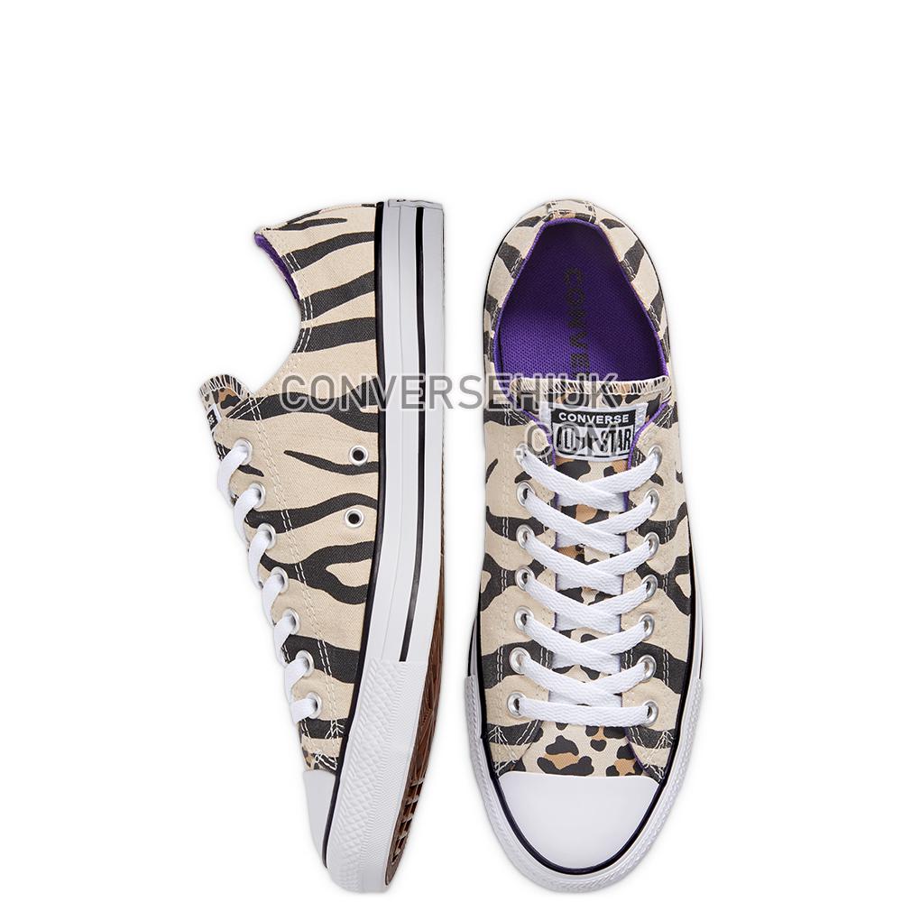 Converse Twisted Archive Prints Chuck Taylor All Star Low Top Shoe Driftwood/black/light Fawn 166717C Shoes