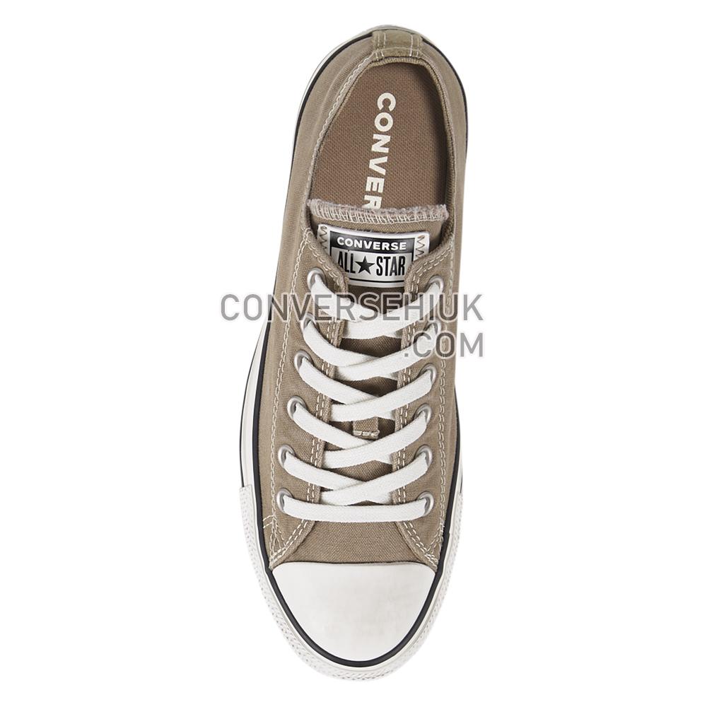 Converse Unisex Self-Expression Chuck Taylor All Star Low Top Khaki/egret/black 167962C Shoes