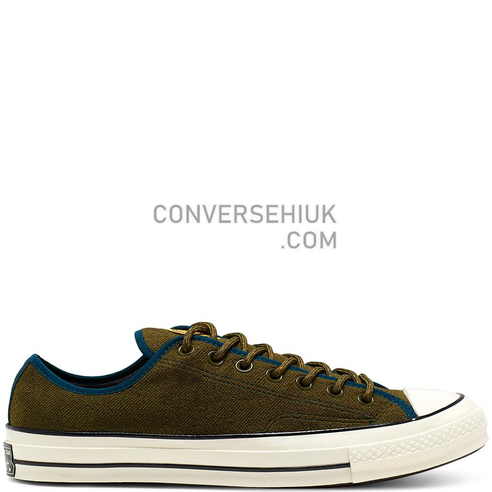 Converse Unisex East Village Explorer Chuck 70 Low Top Surplus Olive/midnight Turq 165929C Shoes