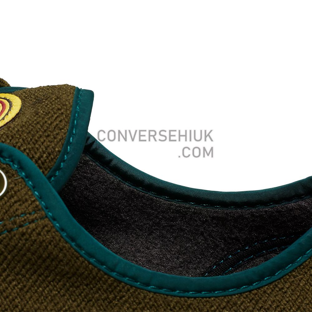 Converse Unisex East Village Explorer Chuck 70 Low Top Surplus Olive/midnight Turq 165929C Shoes