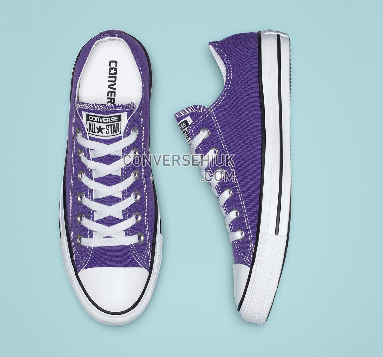 Converse Chuck Taylor All Star Low Top Electric Purple 137837F Shoes