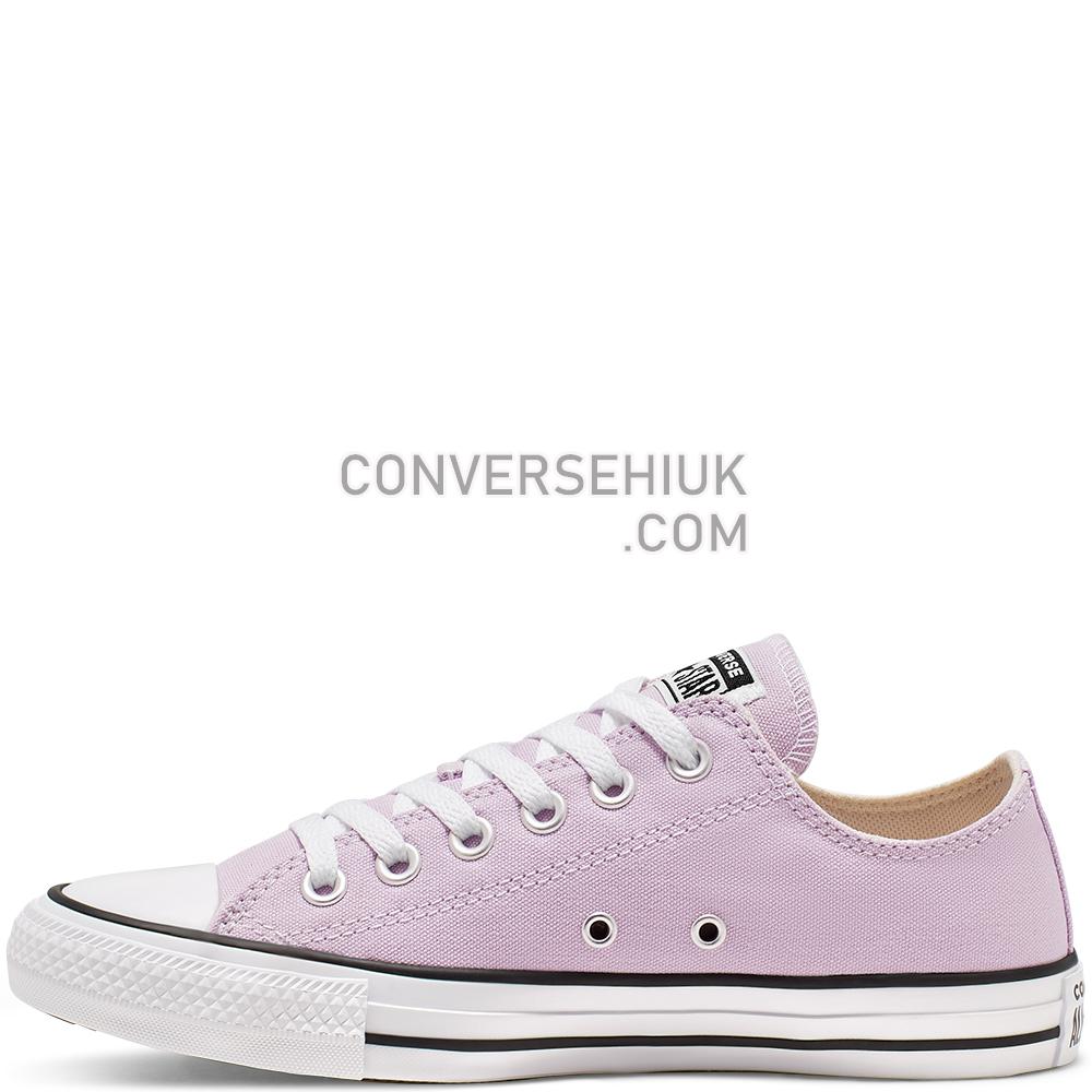 Converse Unisex Seasonal Colour Chuck Taylor All Star Low Top Lilac Mist 166266C Shoes