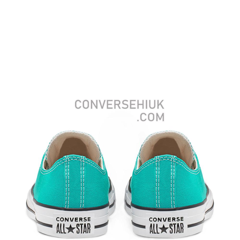 Converse Unisex Seasonal Colour Chuck Taylor All Star Low Top Turbo Green 166267C Shoes