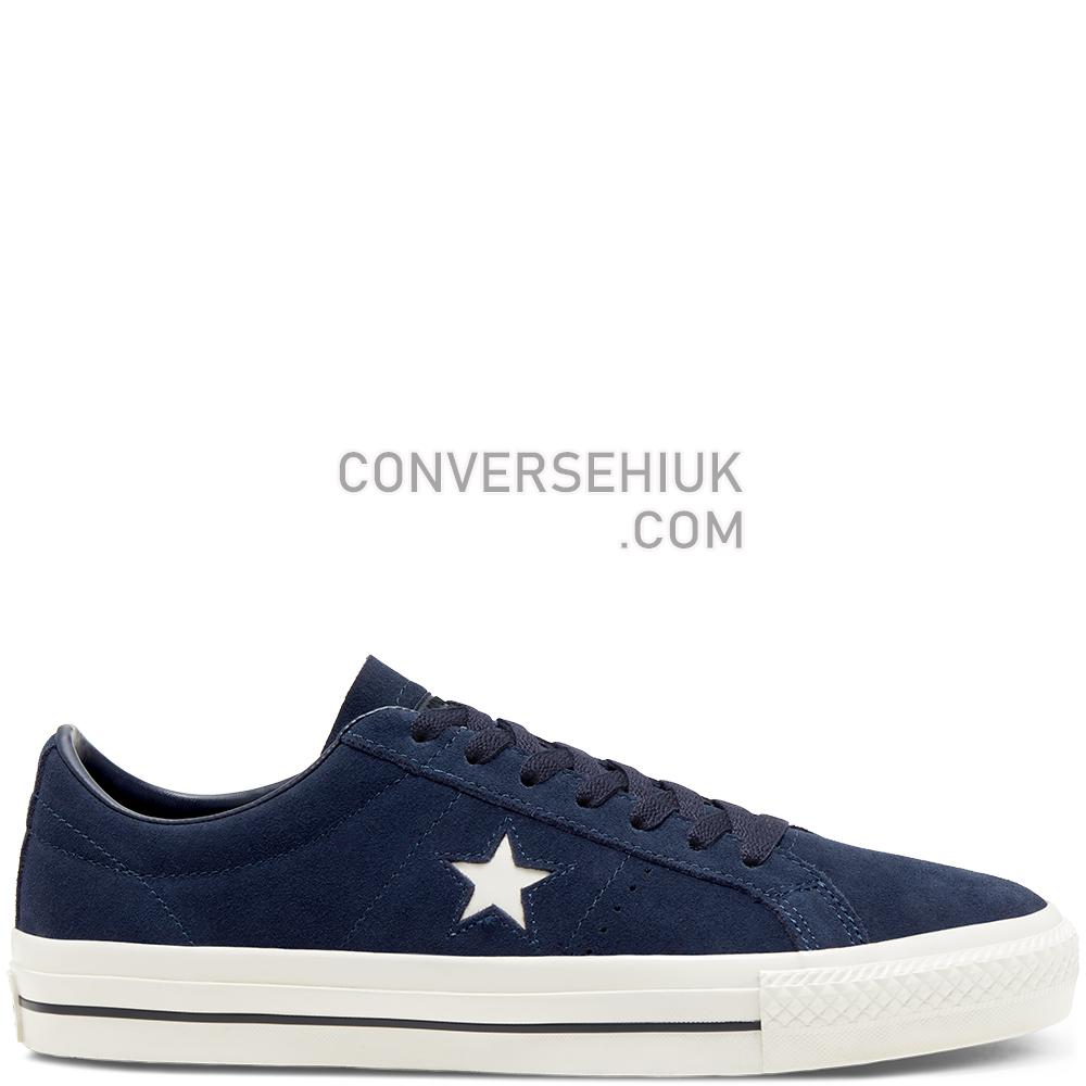 Converse CONS One Star Pro Low Top Dark Obsidian/egret/egret 166022C Shoes