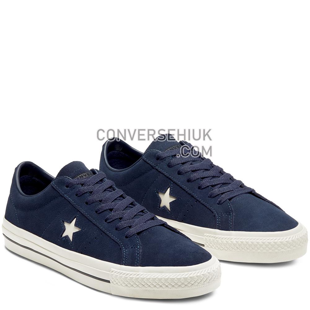 Converse CONS One Star Pro Low Top Dark Obsidian/egret/egret 166022C Shoes